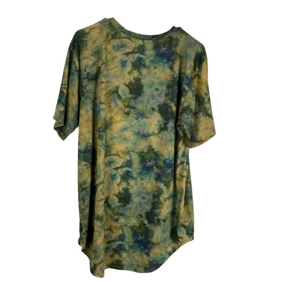 Daniel Benjamin Top Women's Multicolor Sz XL Bling Skull Watercolor Do or Die - Picture 2 of 8